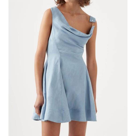 aje liberty asymmetric mini dress AJE Liberty Asymmetric mini dress